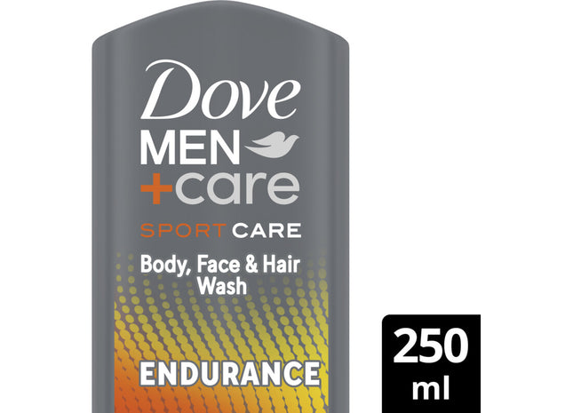 Dove Sport endurance body + face + hair wash