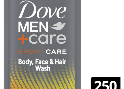 Dove Sport endurance body + face + hair wash