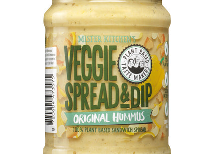 Mister kitchen's Veggie spread & dip hummus original