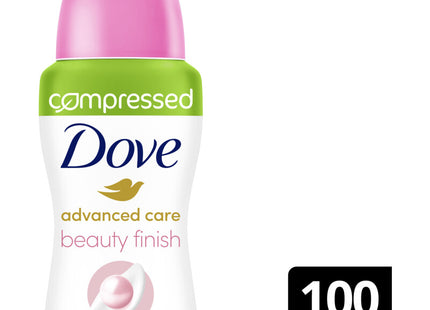 Dove Spray beauty finish compressed