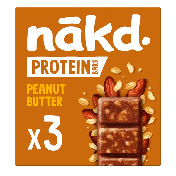 Nakd. Eiweißriegel Erdnussbutter