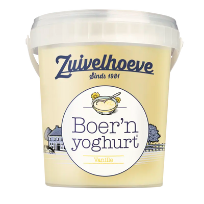 Vanilla yogurt