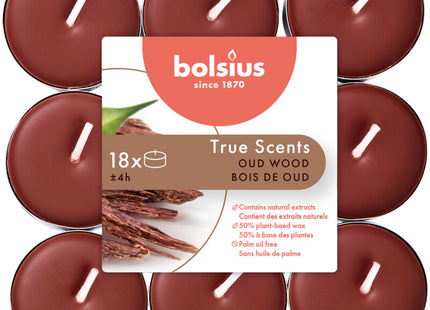 Bolsius True scents geurtheelichten oud wood