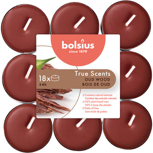 Bolsius True scents geurtheelichten oud wood