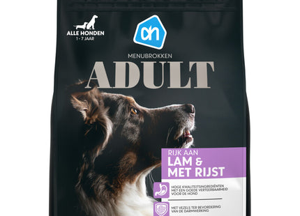 Menubrokken adult lam rijst