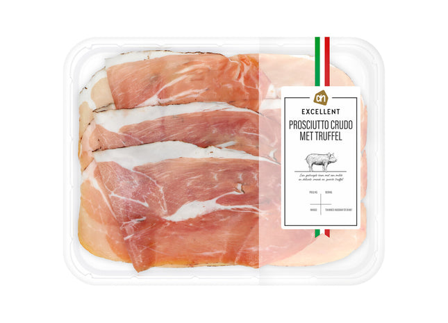 Ausgezeichneter Prosciutto-Crudo-Trüffel