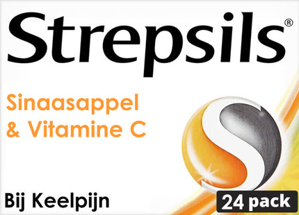 Strepsils Sinaasappel & vitamine C