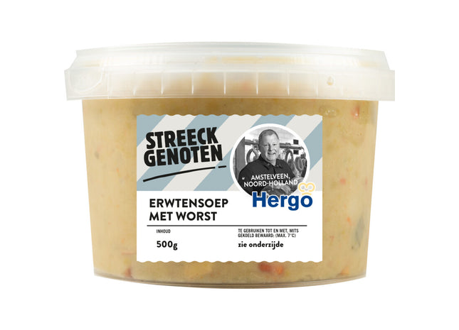 Streeckgenoten Erwtensoep met worst