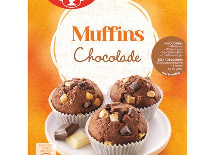 Dr. Oetker Mix voor muffins chocolade
