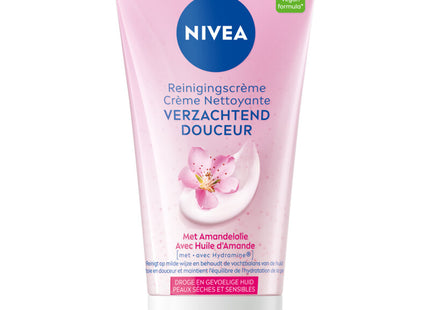 NIVEA Verzachtende reinigingscreme amandelolie