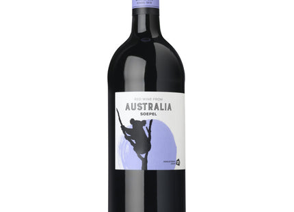 Soepele Australische huiswijn rood