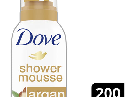 Dove Argan oil shower mousse