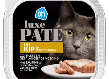 Luxe paté met kip en melktopping