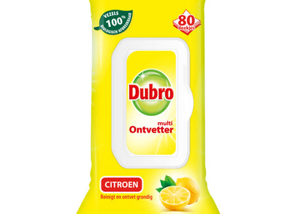 Dubro Multi degreaser wipes lemon