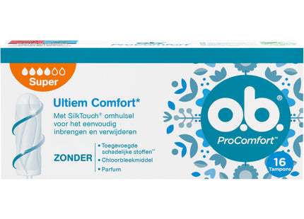 o.b. ProComfort tampons super  Dutchshopper