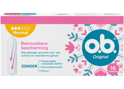 o.b. Original tampons normaal  Dutchshopper