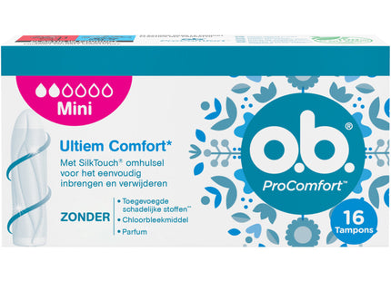 o.b. ProComfort tampons mini