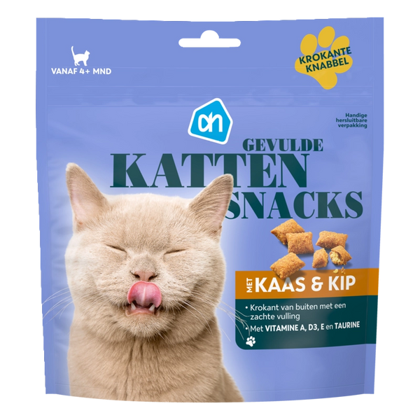 Gefüllte Katzensnacks mit Käse & Huhn