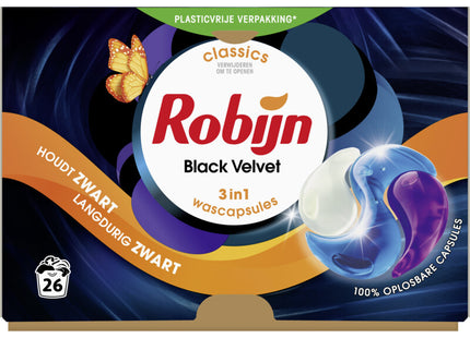 Robijn Wash capsules black velvet