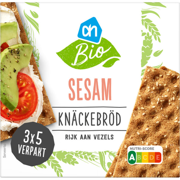 Organic Crispbread with Sesame