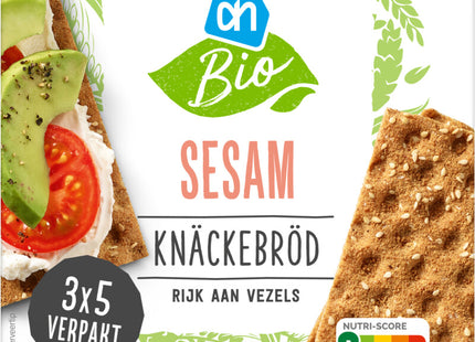 Biologisch Knäckebröd sesam