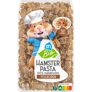 Bio-Hamsternudeln aus Vollkorn