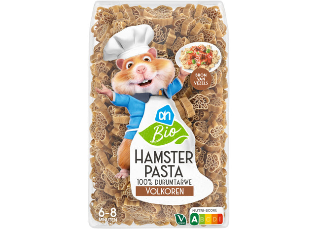 Bio-Hamsternudeln aus Vollkorn