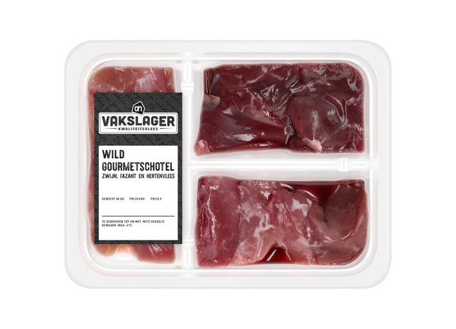 Vakslager Wild gourmetschotel
