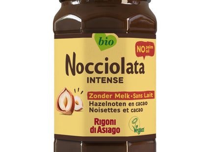 Nocciolata Cacao- en hazelnootpasta zonder melk