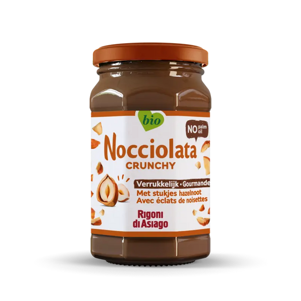 Nocciolata Crunchy hazelnut spread without palm oil