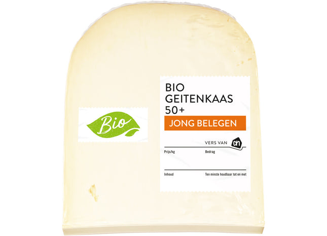 Biologisch Geitenkaas jong belegen 50+ stuk