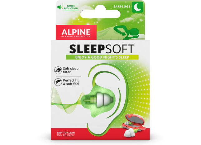 Alpine Sleepsoft oordoppen voor slapen