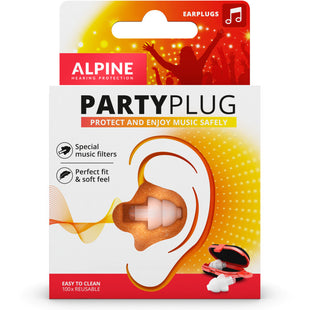 Alpine Partyplug transparant