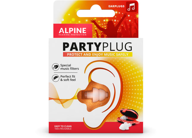 Alpine Partyplug transparant