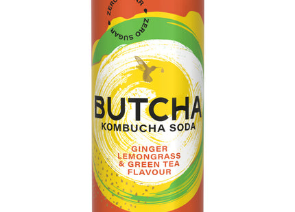Butcha Ginger lemongrass & green tea 0%