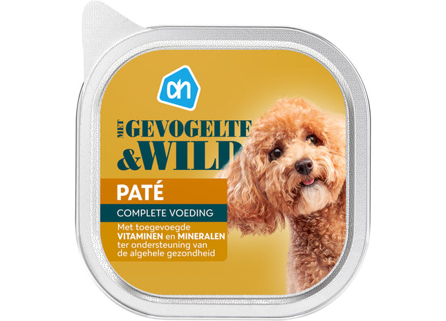 Paté met gevogelte & wild