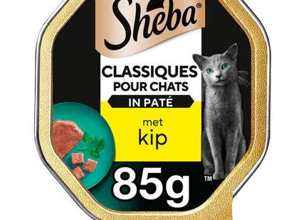 Sheba Classics pat with chicken