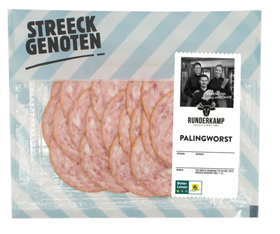 Sliced cooked sausage (prepackaged)