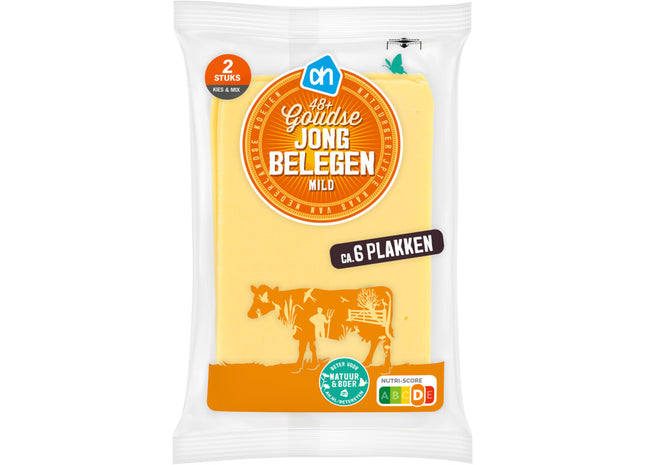 Gouda jung gereift, 48+ Scheiben