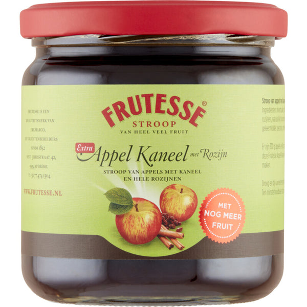 Frutesse Stroop van appels met kaneel & rozijnen  Dutchshopper