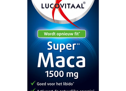 Lucovitaal Super maca 1500mg