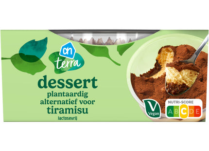 Terra Plantaardige dessert tiramisu