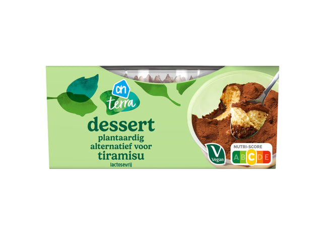 Terra Plantaardige dessert tiramisu