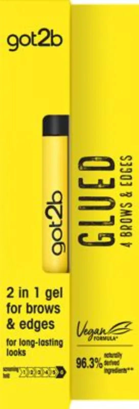 Got2b Glued 4 brows & edges 2in1 gel