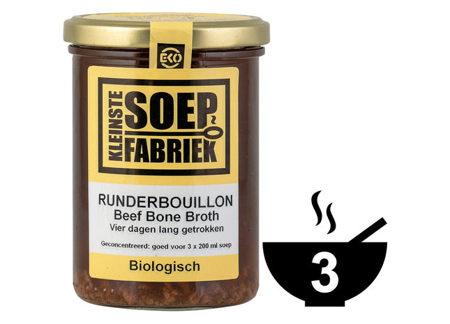 Kleinste Soepfabriek Runderbouillon biologisch
