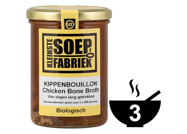 Kleinste Soepfabriek Kippenbouillon biologisch