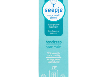 Seepje Hand Soap refill eucalyptus and rosemary