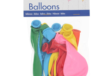 Ballonnen gekleurd