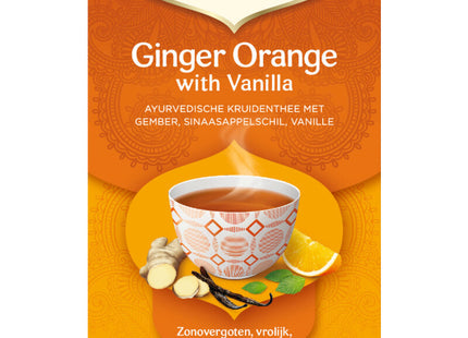 Yogi Tea Ginger orange with vanilla  Dutchshopper