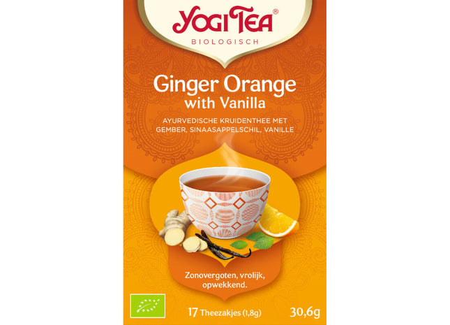 Yogi Tea Ginger orange with vanilla